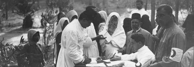 Red Cres centre lief Jerusalem 1917