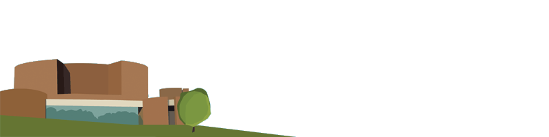 stylised image of the arts centre