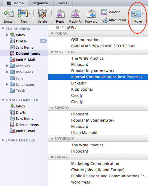 2277 How Can I Recover Deleted Items In Outlook 2011 Frequently 