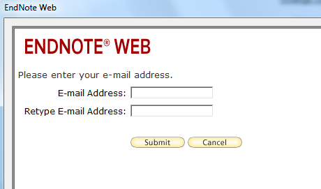 Endnote Web Login Information