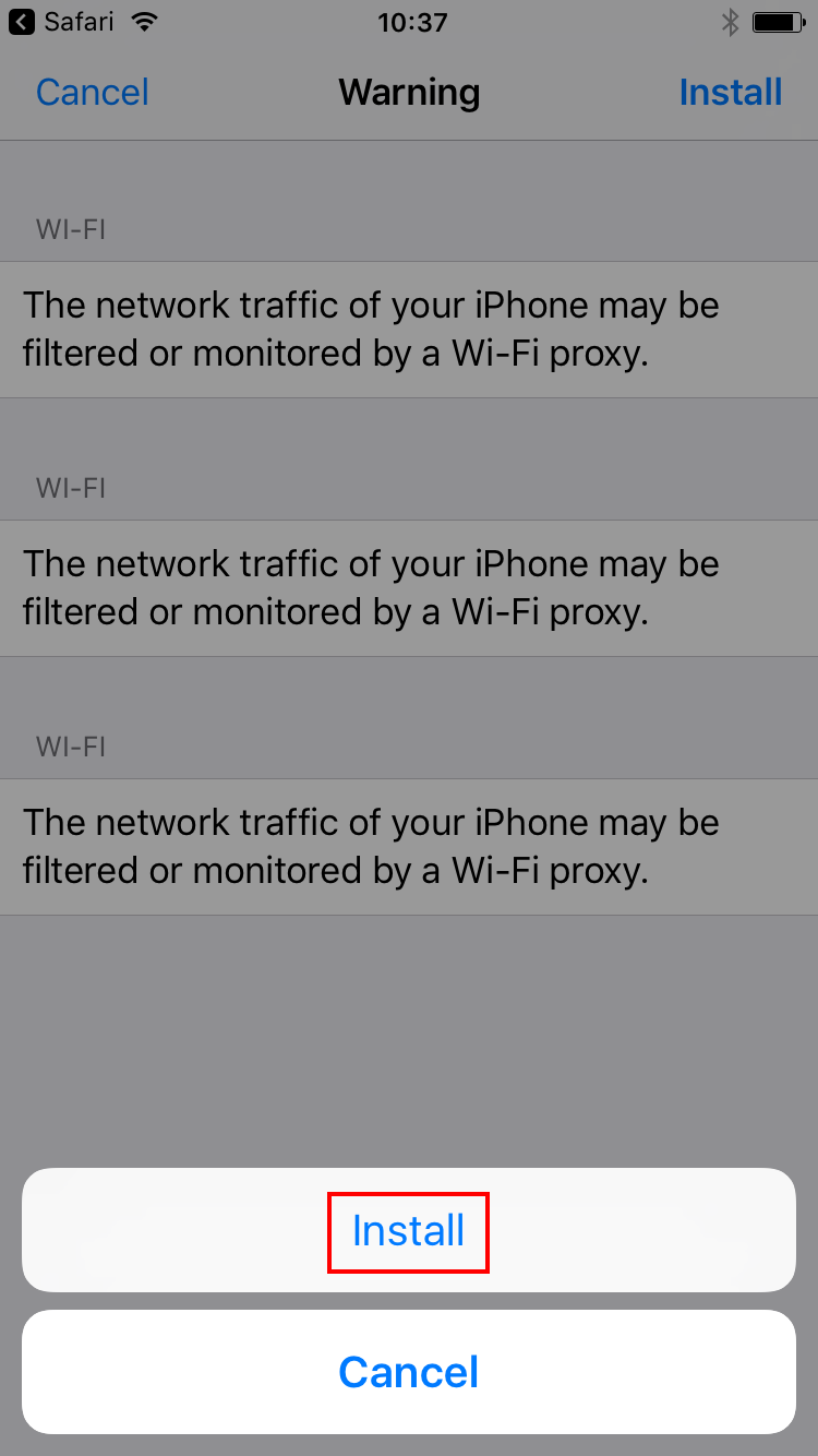 2859 How Do I Reconnect My IPhone After A New Security Certificate Is 