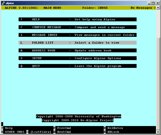 linux alpine