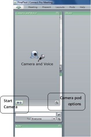 Setup Camera