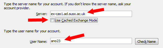 Manual Profile setup