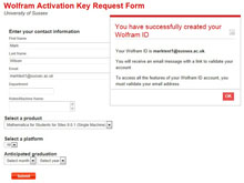 mathematica trial activation key