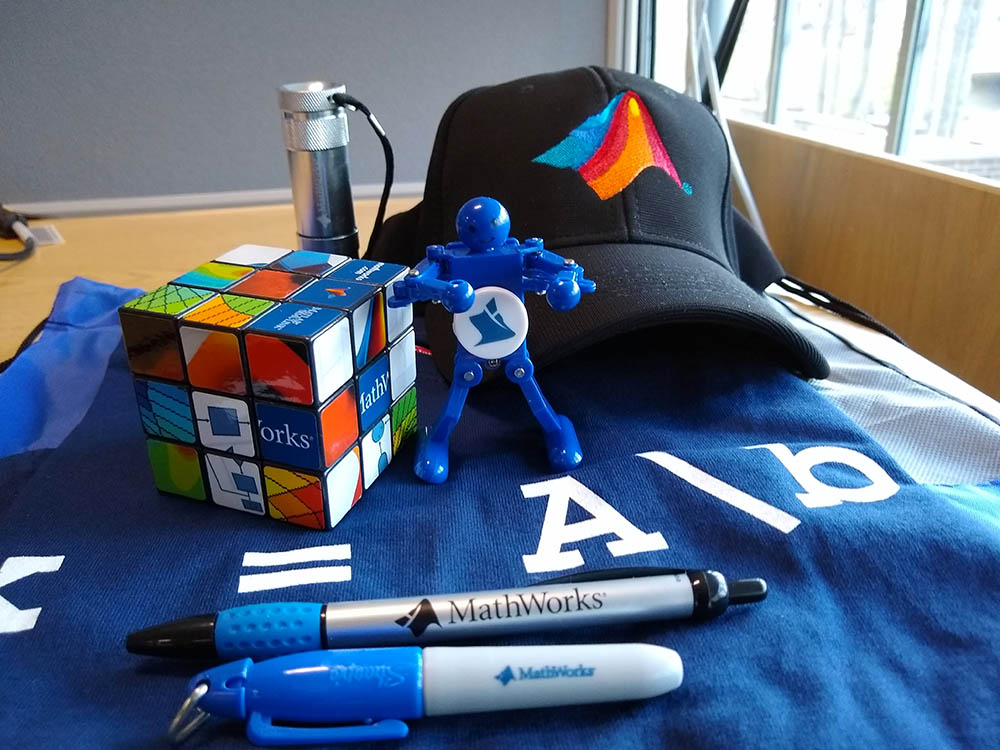 Mathworks merchandise for free