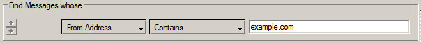 [Example Find Messages condition]