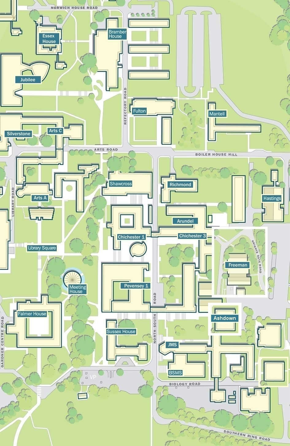 campus map