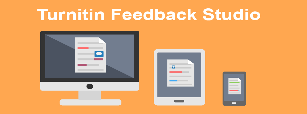 A banner for the page Turnitin Feedback Studio