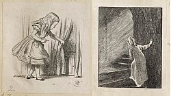 Image of an Alice illustration engraved by the Dalziel Brothers