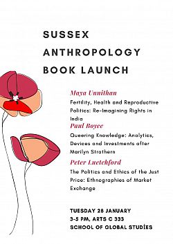 Anthropology Department Book launch event