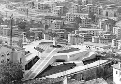 Hoxha's statue