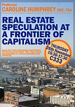 Real Estate Speculation at a Frontier of Capitalism