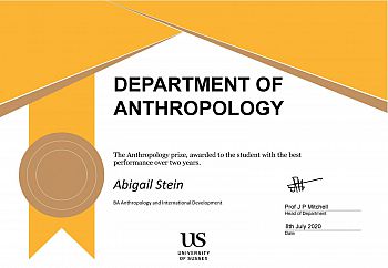 Anthropolgy prize