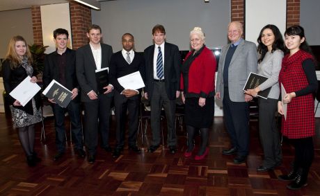 BMEc postrgraduate prizewinners' ceremony 2012