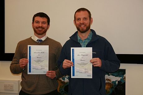 Alex Bellis and Ross Fitzgerald