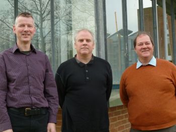 Rob Imrie, Simon Rycroft and Nigel Walford
