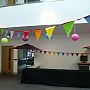 Bunting at the LPS Results Day Party 2016