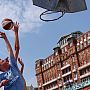 Basketball courts on Brighton seafront