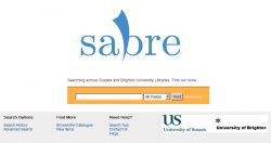 Sabre homepage