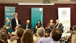 Panel at the School of Global Studies Peace Talks event on religion and conflict