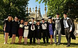 BSMS students at graduation (summer 2013)