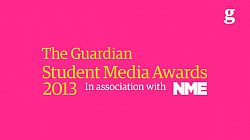 Guardian Student Media Awards logo