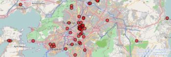Dr Dimitris Dalakoglou's project involves the creation of an interactive map to show racist attacks in Athens