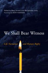 We Shall Bear Witness book jacket