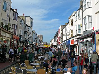 A photo of Gardner street in Brighton