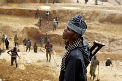 OECD guidance aims to help stop profits from the trade of minerals falling into the hands of armed groups in conflict regions. Credit: James Oatway/Panos. (00180563)