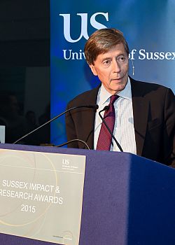 VC at the Research Impact Awards 2015