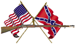 US Civil War flags