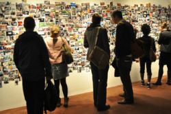 Visitors to the Photo Fringe