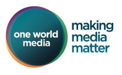 One World Media logo