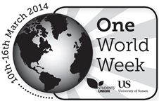 Logo for One World Week