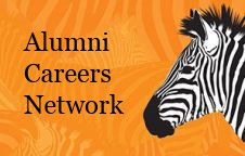 Alumni Careers Network with Zebra logo