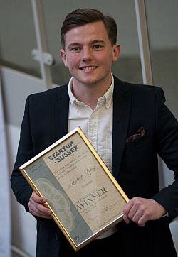 A photo of graduand Laurence Stevens