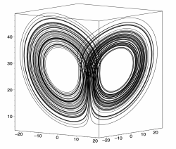 Image of Lorenz attractor