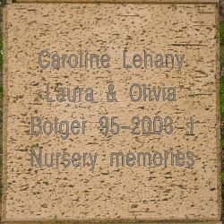 Caroline Lehany/ Laura & Olivia Bolger 95-2008 :-) Nursery memories