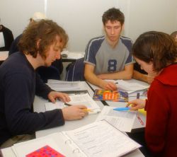 Students in seminar