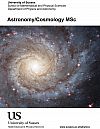 Astronomy Cosmology MSc