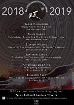 Sussex Universe lecture 2018-19