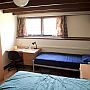 Example of a budget shared room