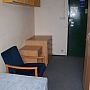 Example of a budget single room