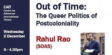 Out of Time The Queer Politics of Postcoloniality