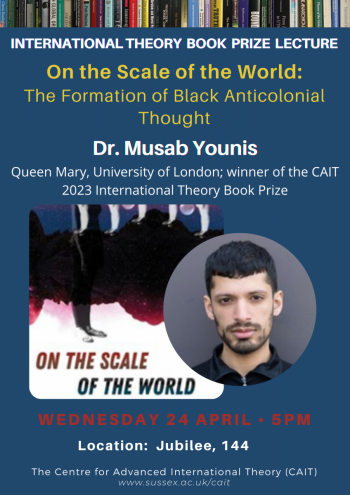 Poster for the Intl. Theory Lecture Prize event