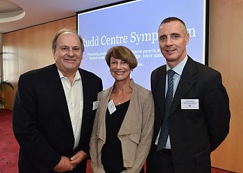 Andrew & Virginia Rudd and Prof Gordon Harold