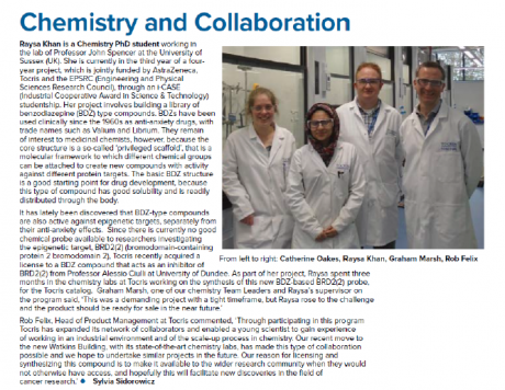 Chemistry and collaboration