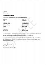 student letters student systems and records office university of university letter